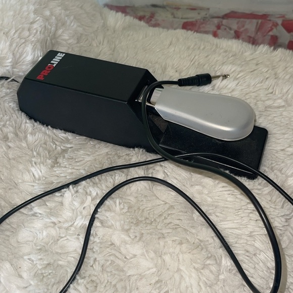 Black keyboard peddle it may need to be repaired internally but can be fixed - Picture 3 of 4